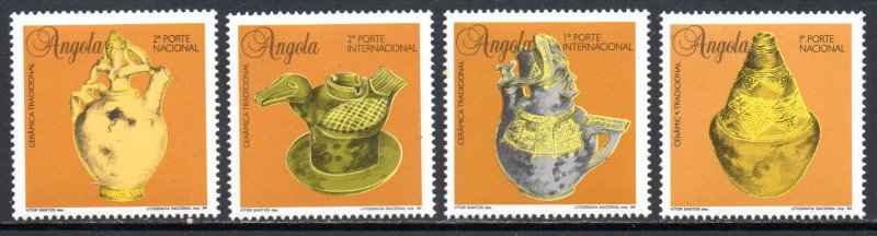 ANGOLA 930-3 MNH SCV $3.95 BIN $2.40 ARTIFACTS