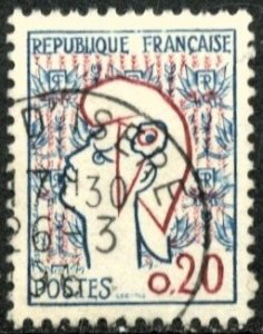 FRANCE #985, USED - 1961 - FRAN337