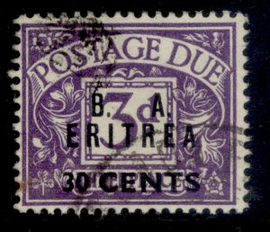 BRITISH OC OF ITALIAN COLONIES GVI SG ED9, 30c on 3d violet, FINE USED. Cat £50.