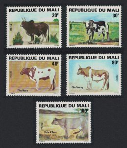 Mali Cattle 5v 1981 MNH SG#835-839