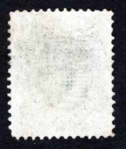 US 1867 12¢ Lincoln F Grill Stamp #97 Used CV $250