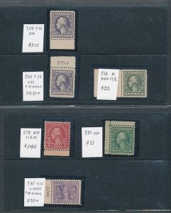 UNITED STATES – EXEPTIONAL MINT HIGH-GRADE EARLY 20th CENTURY SELECTION – 424078