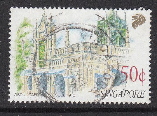 Singapore 1991 Sc 591 National Monuments 50c Used