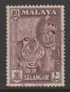 Malaya Selangor Sc#119 Used