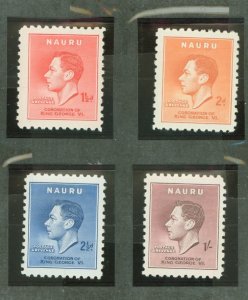 Nauru #35-38 Unused Single (Complete Set)