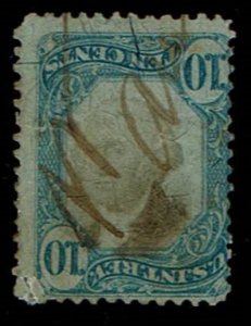 Scott #R109a Fine-used. SCV - $2,000.00