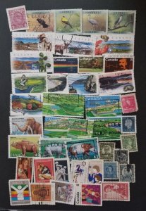 CANADA Used Stamp Lot Collection T6288