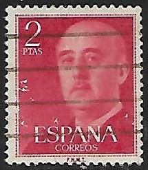 Spain # 829 - General Franco - used    {GR37}