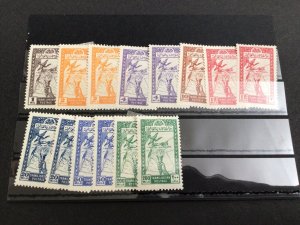 Jordan 1946 mounted mint with hinge remains stamps  62667