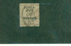 PATIALA INDIAN STATE O42 USED BIN $0.50