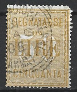 COLLECTION LOT 15643 ITALY #J22 1903 CV+$47