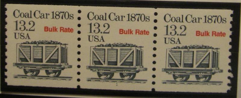 Scott 2259, 13.2 cent Coal Car, PNC3, #1, MNH Beauty