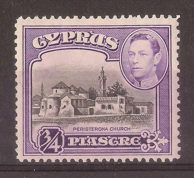 Cyprus 1938 0.75pi SG153 Mint Cat£22