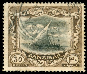 MOMEN: ZANZIBAR STAMPS SG #260c 1913 USED LOT #60082