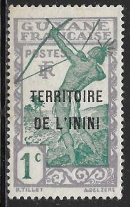 Inini 1: 1c Archer, MH, F-VF