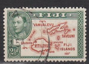 Fiji - 1948  KGVI 2 1/2p  Perf.12    Sc# 134a  (5554)