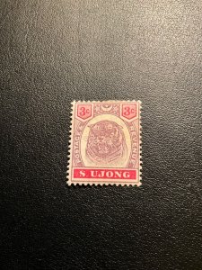 Malaya-Sungei Ujong Scott #36 hinged