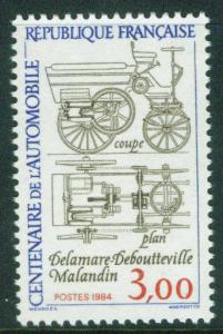 FRANCE Scott 1943 MNH** 1984 Antique Automobile stamp