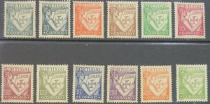 PORTUGAL 1931 ‘LUSIAD’ VARIOUS VALUES 25c to 5e MOUNTED MINT CAT £184