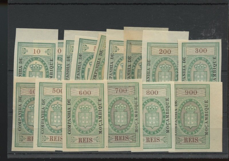 MOZAMBIQUE Company Revenues lower values High Cat $$$$ stamp