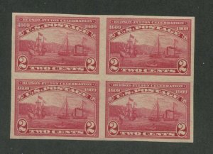 1909 United States Postage Stamp #373 Mint Never Hinged VF OG Block of 4