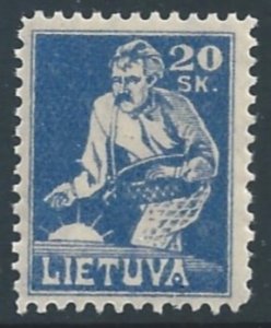 Lithuania #99 NH 20sk Sower
