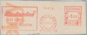 56768 - SPAIN - POSTAL HISTORY: Mechanical Postmark on CUT-OUT 1959 : MEDICINE