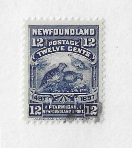 Newfoundland Sc #69  12c birds used VF