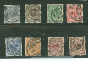 Germany #45-51 Used Single (Complete Set)