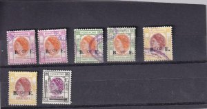 Hong Kong: 1965-1970, B of E Tax Stamp, BF #286S//290S +357, Used (42227)