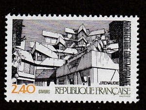 France # 1972, Housing in Givors, Mint NH, 1/2 Cat.