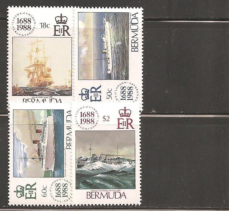 Bermuda SC 541-4 MNH