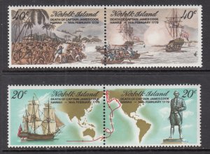 Norfolk Island 242-245 MNH VF