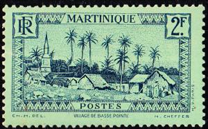 Martinique #166 MH