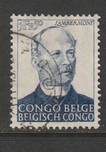 1947 Belgian Congo - Sc 229 - used VF - Auguste Lambermont