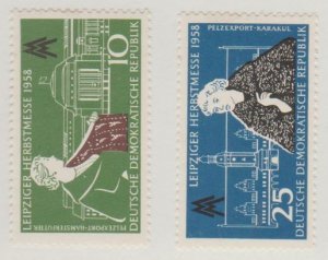 Germany DDR Scott #406-407 Stamp - Mint NH Set
