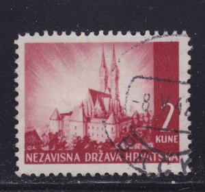 Croatia 35 Zagreb Cathedral 1941