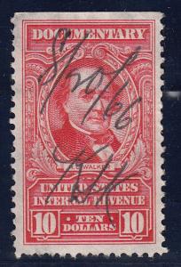 US #R677   Pen Cancel  