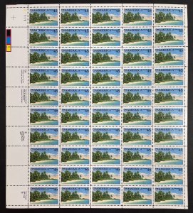 Scott C127 PRE-COLUMBIAN AMERICA Sheet of 50 US 45¢ Airmail Stamps MNH 1990