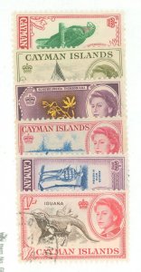 Cayman Islands #153/162 Unused