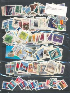 Canada 1985-1989 Used Mixture(Apx 70 Items) BL173