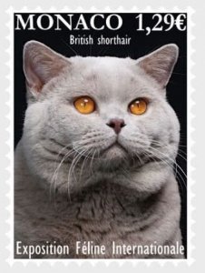 Monaco 2024 International Cat Show stamp MNH