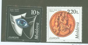 Moldova #275-6 Mint (NH) Single (Complete Set)