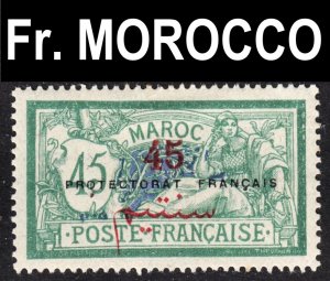 French Morocco Scott 50 VF to XF mint OG H.  FREE...