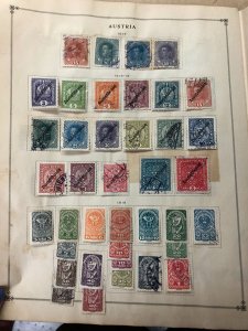 VINTAGE SCOTT INTERNATIONAL STAMP ALBUM JUNIOR 1924 EDITION – 423484