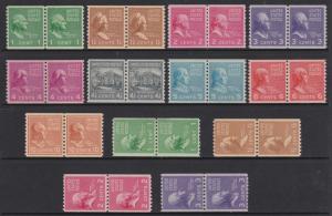 839-51 Pairs MNH Original Gum