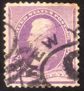 1890, US 3c, Jackson, Used, Sc 221