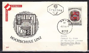 Austria, Scott cat. 784. Coat of Arms issue. First day cover.