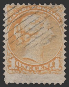 CANADA 1870 STAMP. SCOTT # 35, USED. # 1