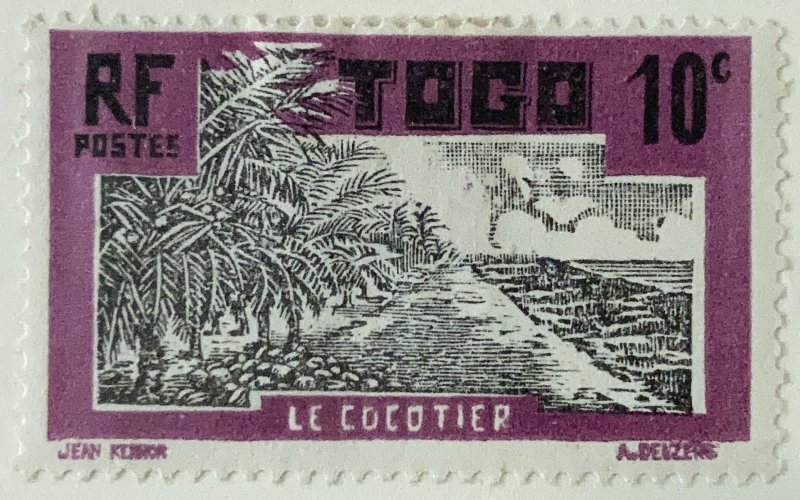 AlexStamps TOGO #220 VF Mint 